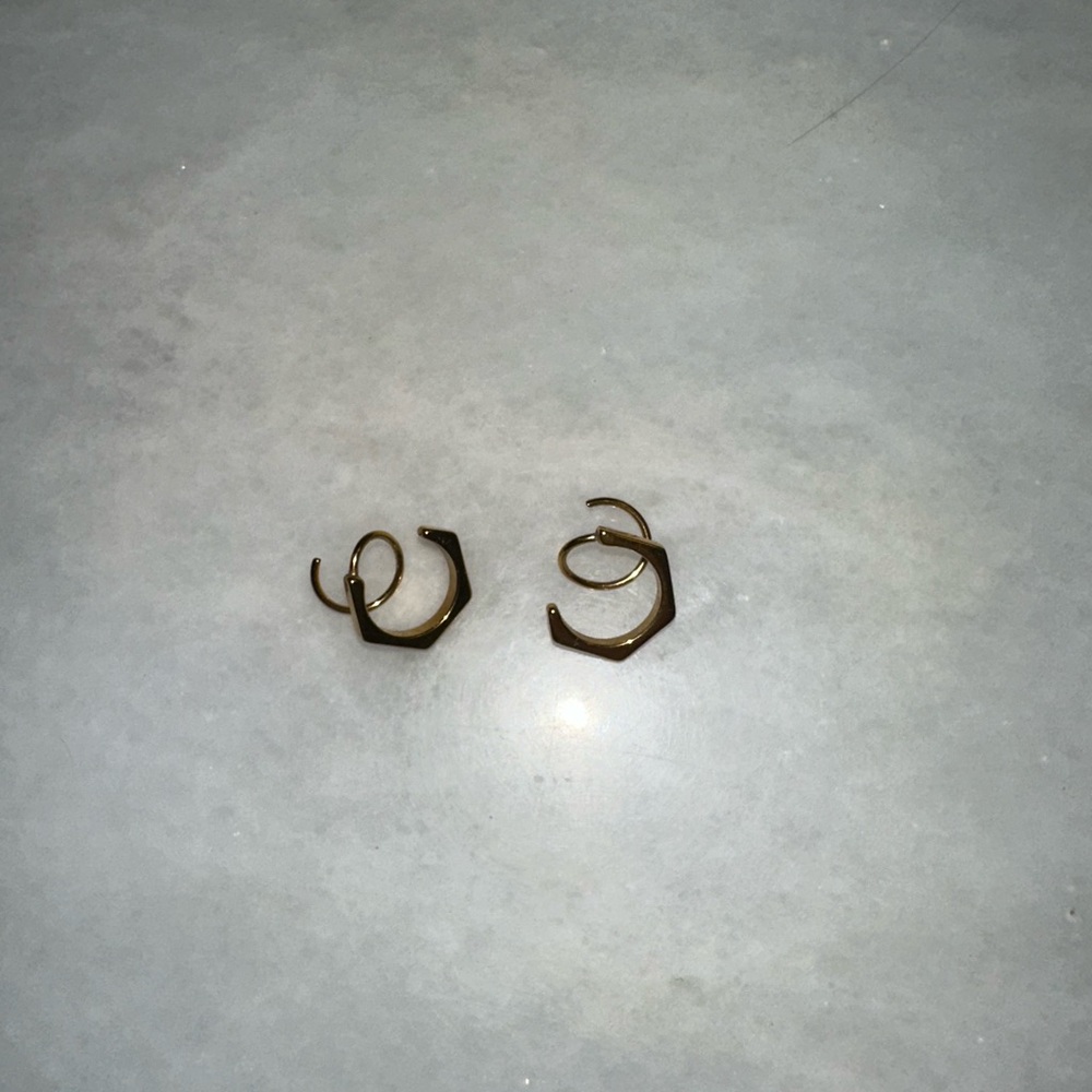 Elegant Gold Hoop Earrings